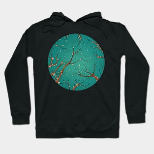 Minhwa: Cherry Blossom Forest C Type (Korean traditional/folk art) Hoodie